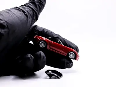 wheels BBS LM with tire 3D print model