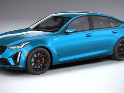 Cadillac CT5-V Blackwing CG 2022 3D model