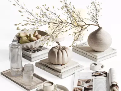 Decorative set- H52 3D model