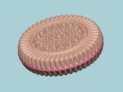 Cookie Mould 14 - Biscuit Silicon Molding 3D print model