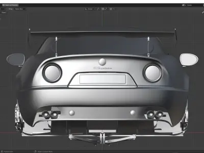 Alfa Romeo 8c 2008  3D model