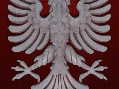 Eagle 3D print model order