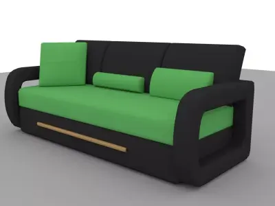 Sofa model Free 3D model