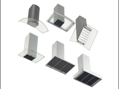 Miele ventilation wall hoods 3D model