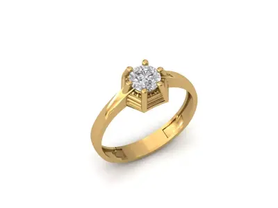 Rings for Women Womens Rings Stone Ring Ready STL 3DM Models  3D print model order