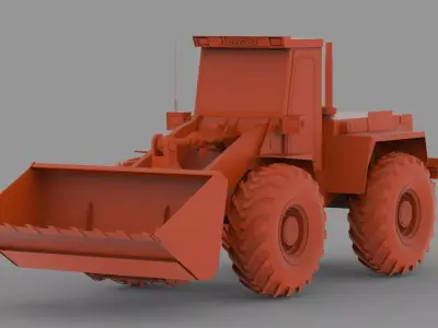Hanomag 55D 3D print model