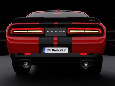 Dodge Challenger  3D model