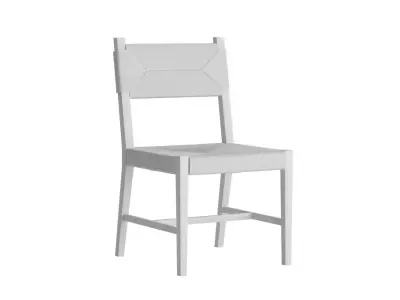 Abaca dining chair 3D model