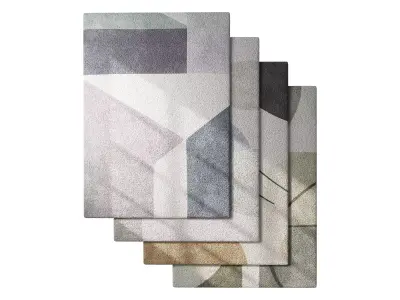 Carpet set 46 3D model