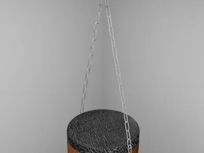 Sandbag gym equipment Free 3D model