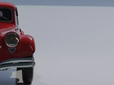Citroen Traction 22CV V8 Exterior 3D model
