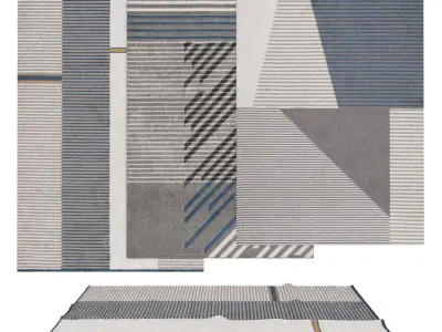 Rugs No 924 Low-poly 3D model