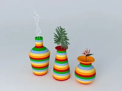 VASES 03 Free 3D model