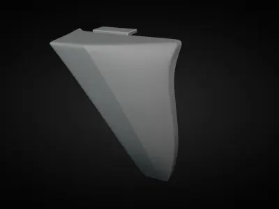 Front mudguard part for suzuki grand vitara 3D print model