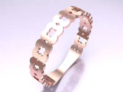 Diamond Ring - Womens Rings - N222928 Free 3D print model