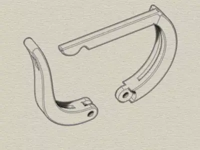 earring back or earring clutch free stl obj 3dm Free 3D print model purchase