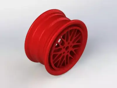 Basic Scaled Rim Free 3D print model by bakkalamca