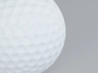 Golf ball 3D model