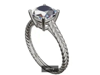 BEAUTIFUL ENGAGEMENT RINGS 3D Model Pack