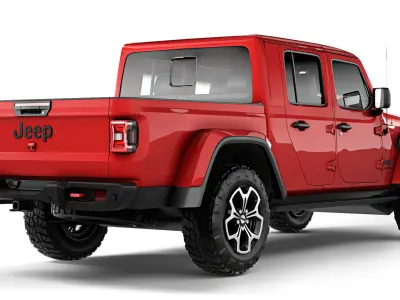 Jeep Gladiator 2020 3D model