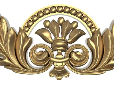  decorative pattern ready for 3D printing 3D model 295