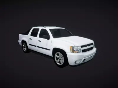 Car Pickup 02 3D model