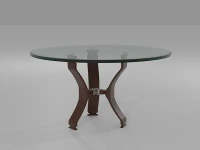dining table 3D model 12