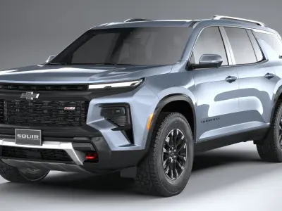 Chevrolet Traverse Z71 CG 2024 3D model