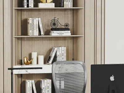 office furniture 02 3D model