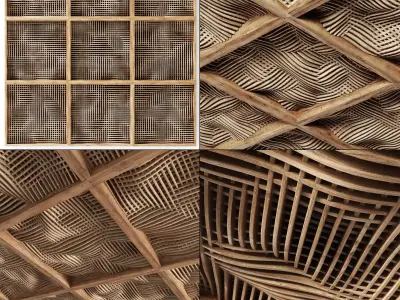 Parametric ceiling cage n1 3D model