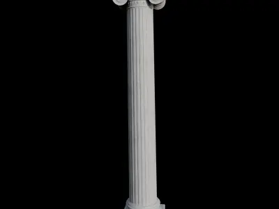 corint column A 3D model