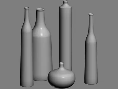 vase 34 3D model purchase