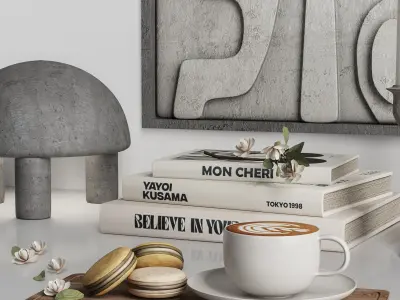 Decorative set049 3D model