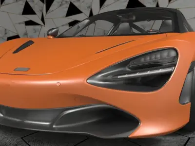 Mclaren 720s 3D model