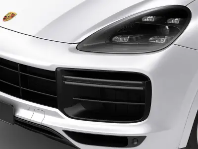 Porsche Cayenne Turbo 2018 3D model