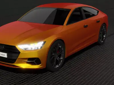 Audi A7 3D model