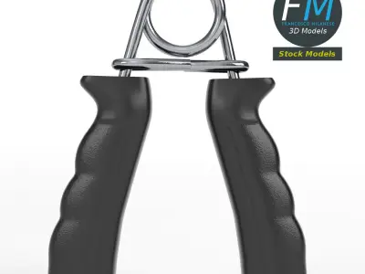 Hand grip gym equipment 2 3D model