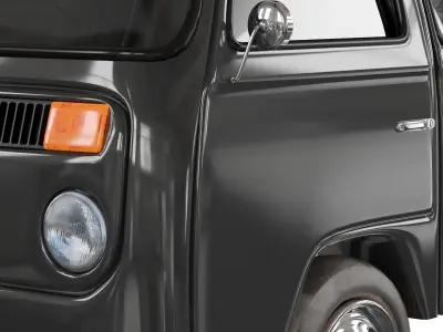 volkswagen T2 3D model
