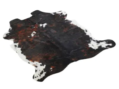 Tricolor Cowhide Rug A27079 3D model