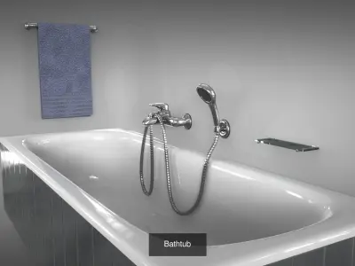 Bathroom set 3D Model Collection