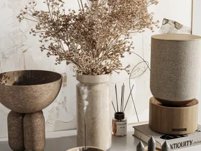 Decorative set 3D model