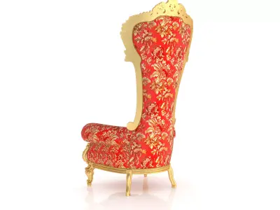 Royal throne by Modenese 3D model