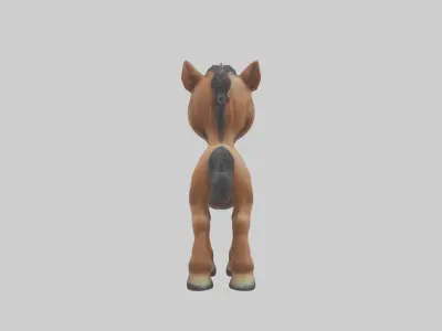 Babyhorse Model 1 Low-poly 3D model