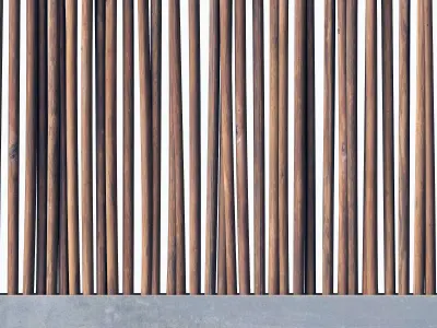 Screen branch thin decor n4 3D model