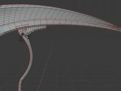 3D Gameready Prop - The Dark Scythe  Low-poly 3D model