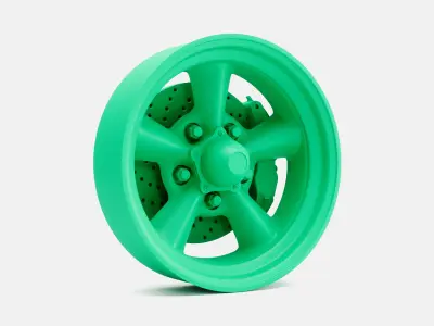 15x4 15x7 15x8 15x10 Torq Thrust D Wheels and Brake 3D print model