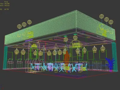 Exhibition - Area - 12X7-3DMAX2009-06 3D model