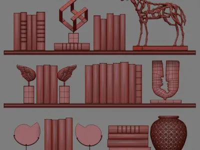 Decor Set 77 3D model