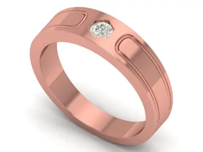 Mens Ring 3D print model