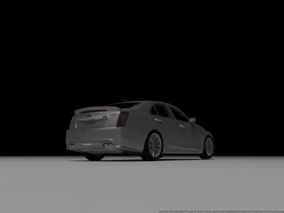 Cadillac CTS V 3D model